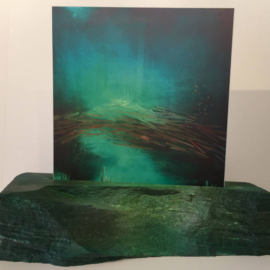 Translucide sur pierre de taille - Alain Rebord