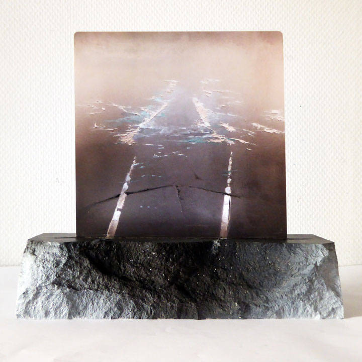 Translucide sur pierre de taille - Alain Rebord