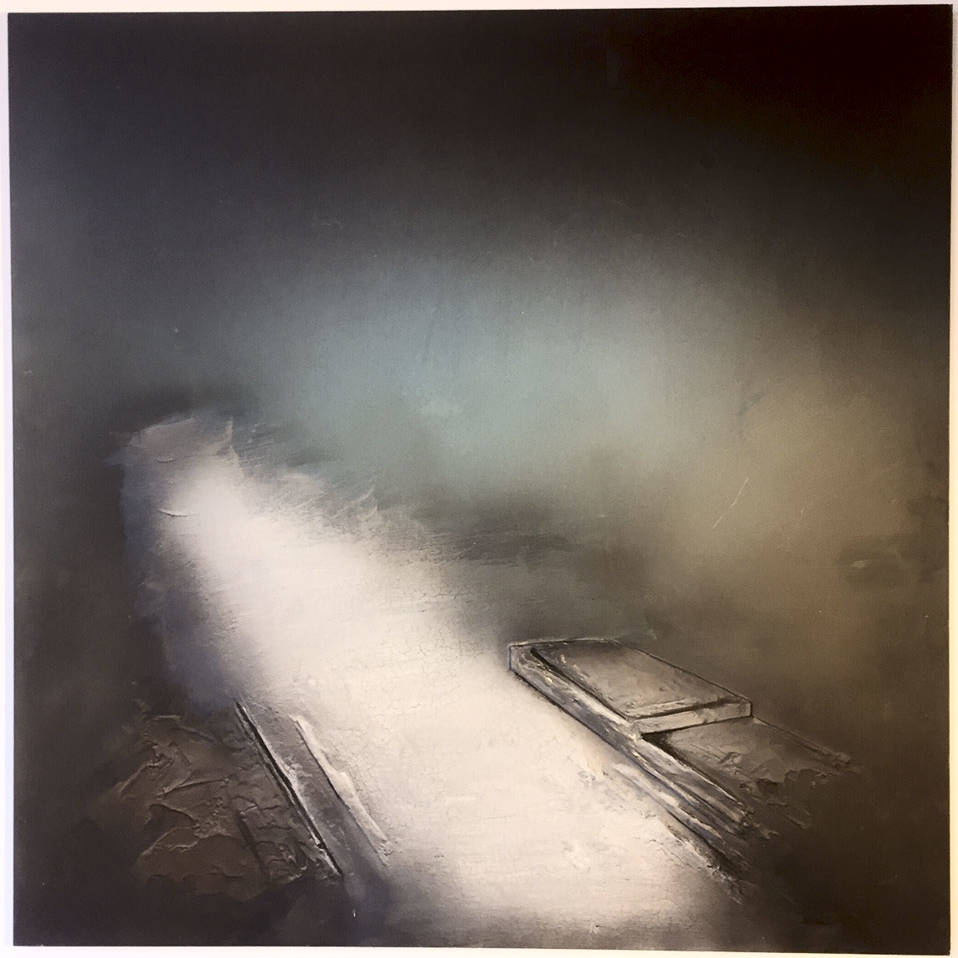 Demain - tech.mixte sur bois 80/80cm. 2022