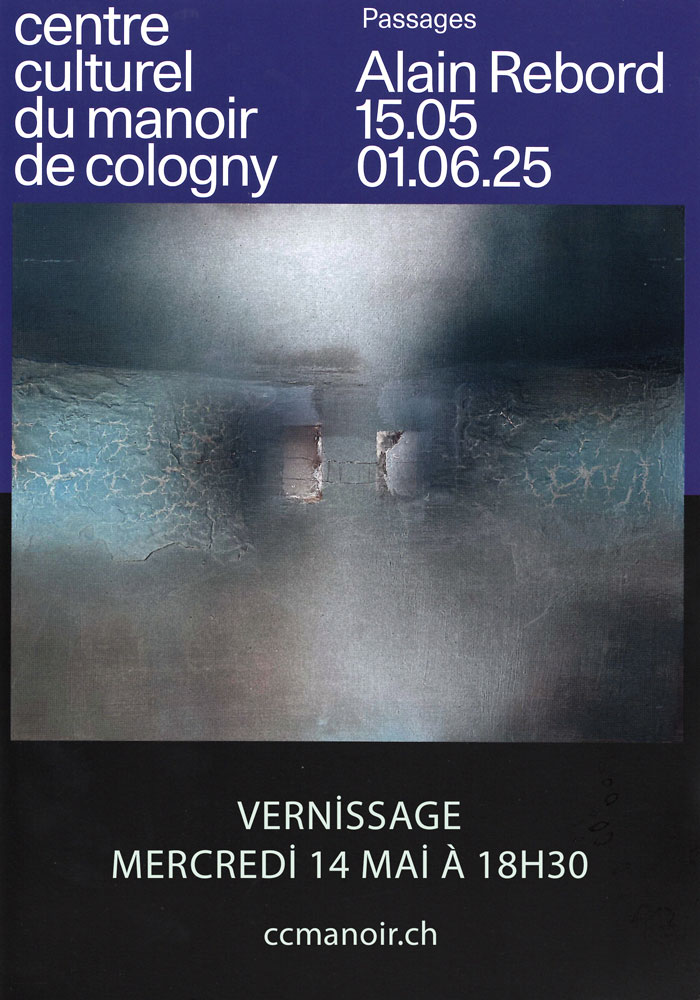 carton invitation cologny - alain rebord 2025 web