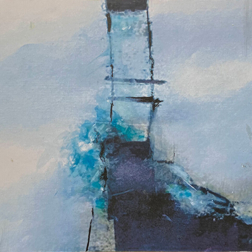 Le bon chemin - alain rebord - peintre